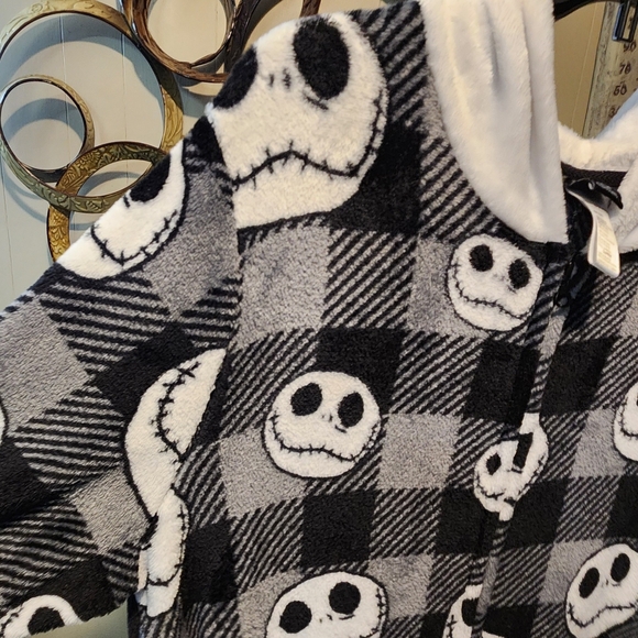The NIGHTMARE BEFORE CHRISTMAS Fleece Onesie - Picture 2 of 12